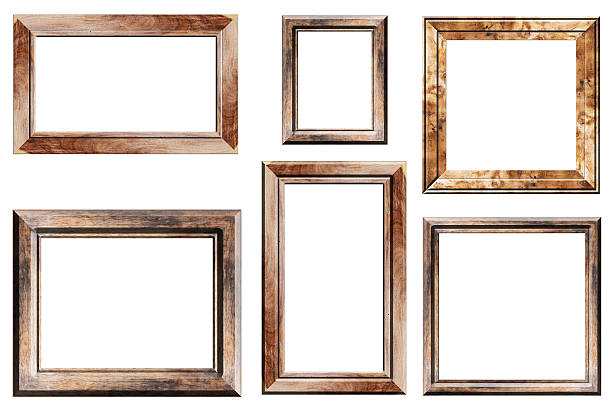 istock photo frame by wood isolated on white background 469200232