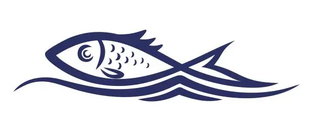 Vector illustration of Fish Illustration