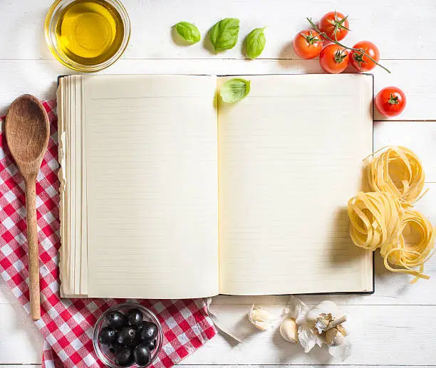 Photo of Blank recipe book