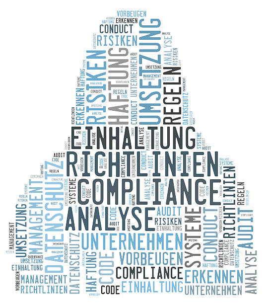 istock Compliance word cloud as a human body 469214656
