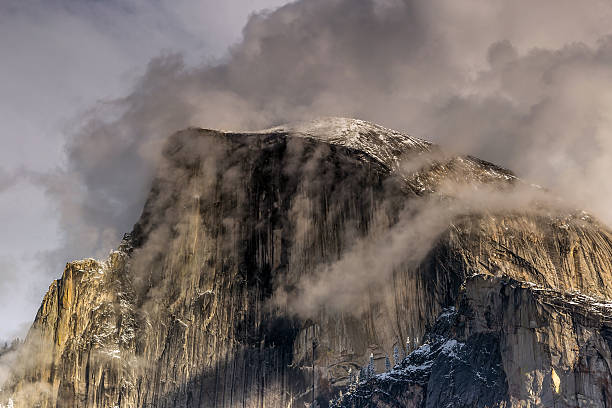 istock Half dome mountain in yosemite national park 469218936