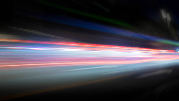 istock speed motion on road at night 469222480