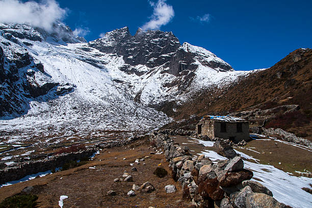 istock way between the Gokyo and Machhermo 469223596