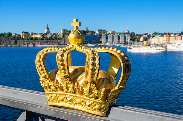 istock Golden crown. Stockholm, Sweden 469225876