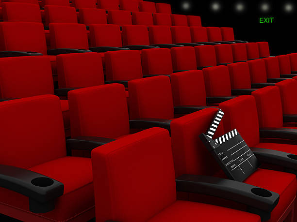 istock Red Movie Theater Seats 469241068