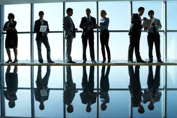 istock Business people and their shadows 469242044