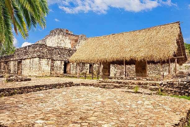 istock Ancient mayan ruins of Ek Balam 469242152