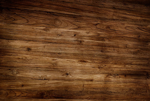 istock Brown Textured Varnished Wooden Floor 469247392