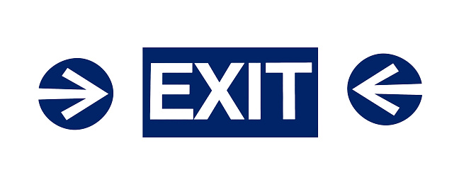 Old design of a sign on a highway exit in Germany.