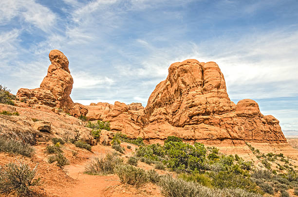 istock Primitive Hiking Trail in Arches National Park 469254258