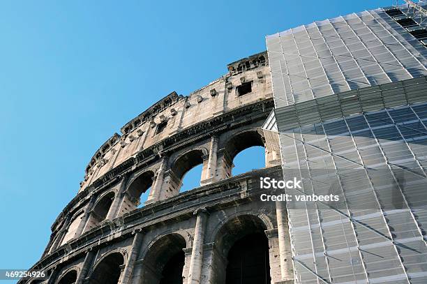 The Colosseum In Rome Stock Photo - Download Image Now - 2015, Amphitheater, Ancient