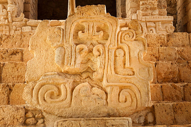 istock Mayan glyphs in the Acropolis of Ek Balam 469259490
