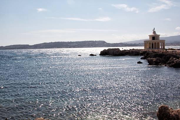 Farol de Cefalónia - fotografia de stock