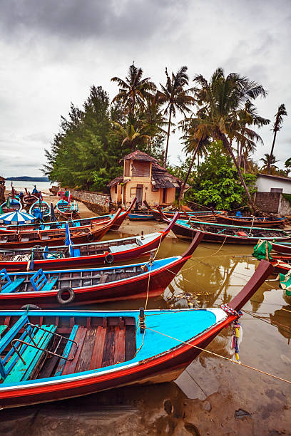 istock Traditional Thai boats 469271206