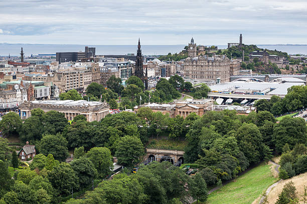 istock Edinburgh Skyline, Scotland, UK 469274446