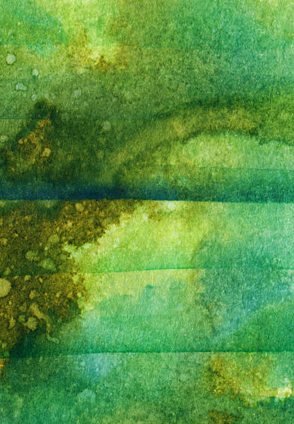 istock Earth tones in an abstract watercolor background 469276002