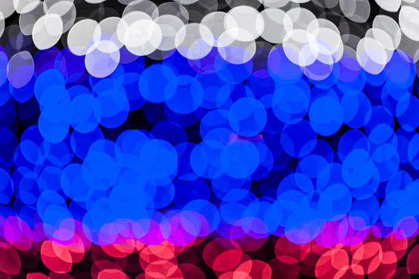 istock Abstract colorful bokeh circles lights 469279444