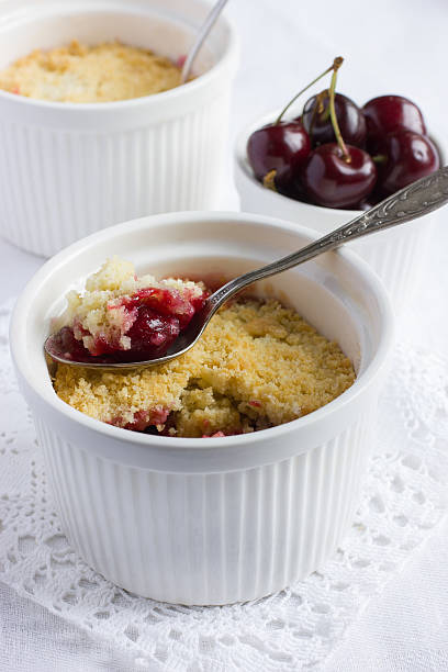 istock apricot crumbl with fried almond flakes 469282636