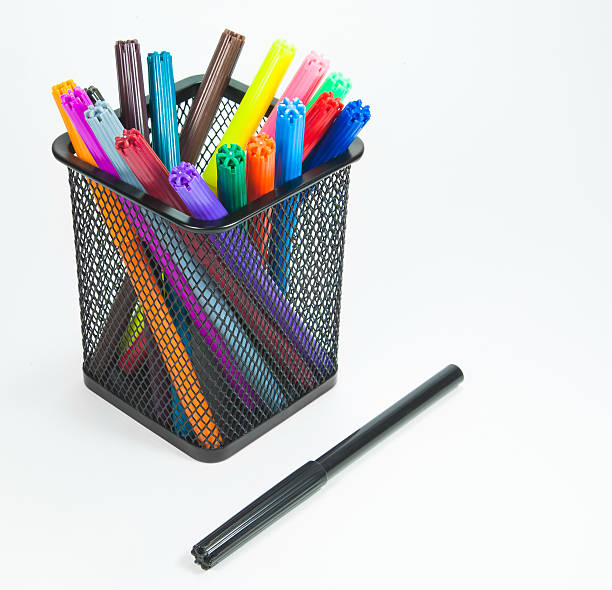 istock markers in a glass on a white background 469289572