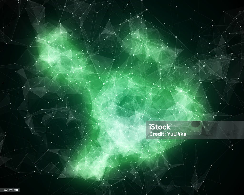 Abstract green nebula in space Illustration of abstract green nebula in space 2015 Stock Photo