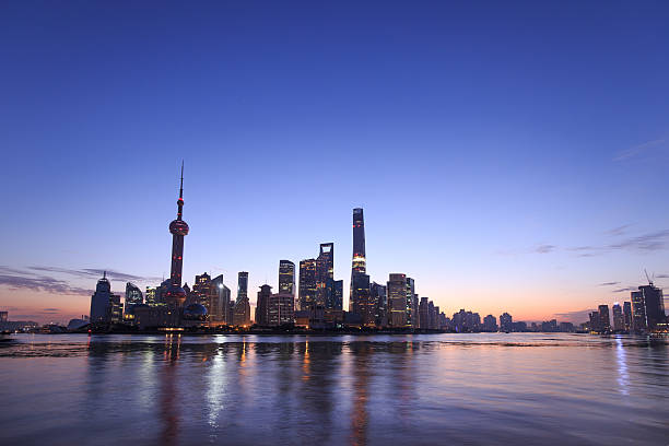 istock shanghai in a beautiful Sunrise 469294296