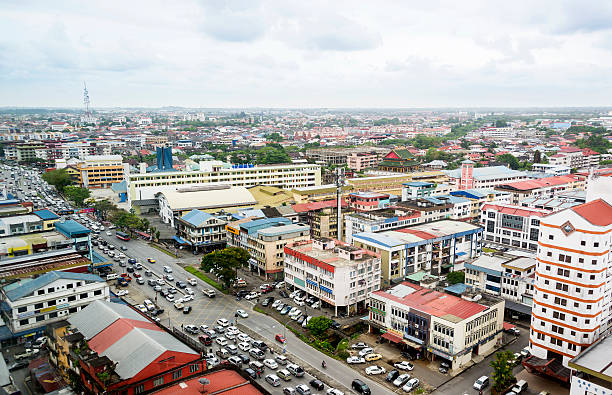 istock Sibu City Skyline 469294592