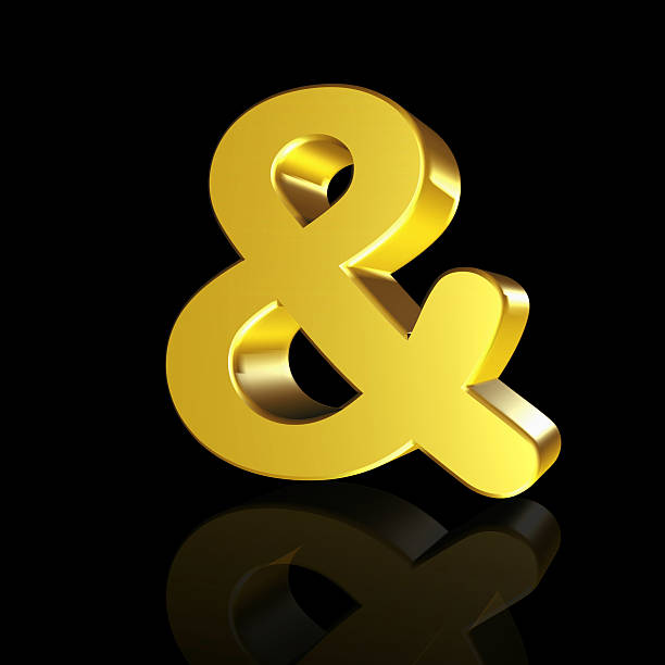 istock Golden sign and in 3D 469294832