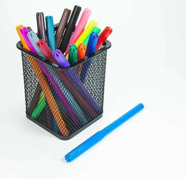 istock markers in a glass on a white background 469295542