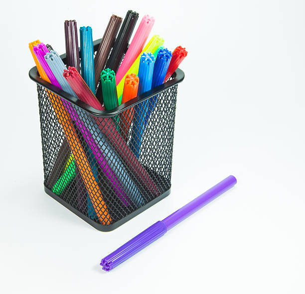 istock markers in a glass on a white background 469297642