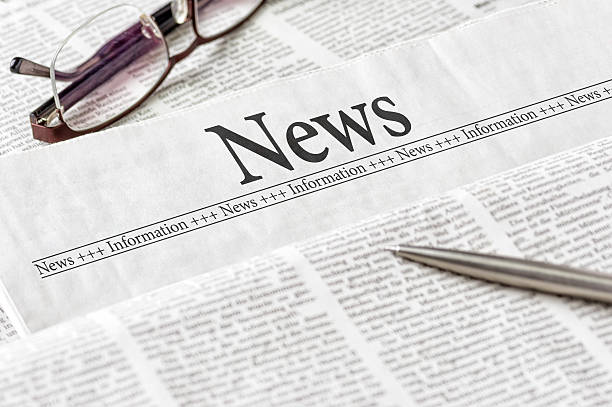 istock Newspaper with the headline News 469298292