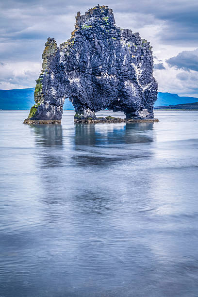 istock Hvitserkur, the troll rock 469306354
