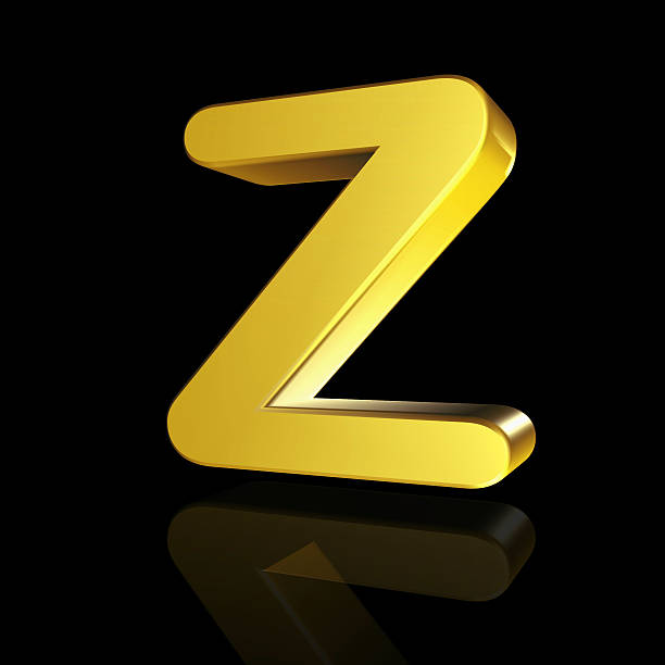 istock Gold letter Z in 3D 469311358