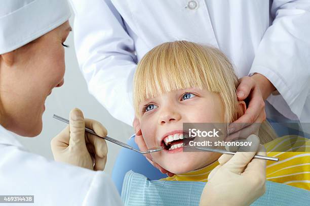 Dental Checkup Stock Photo - Download Image Now - 2015, Adult, Assistant