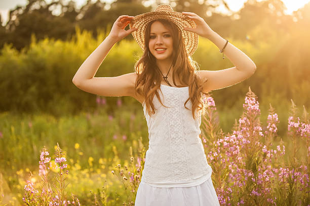 istock woman in the field 469315816