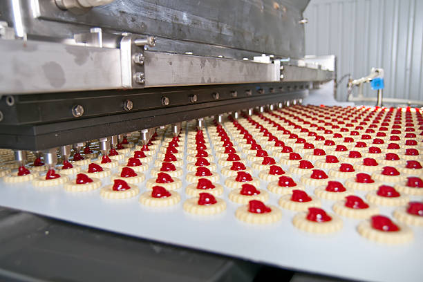 istock Production cookie in factory 469316212