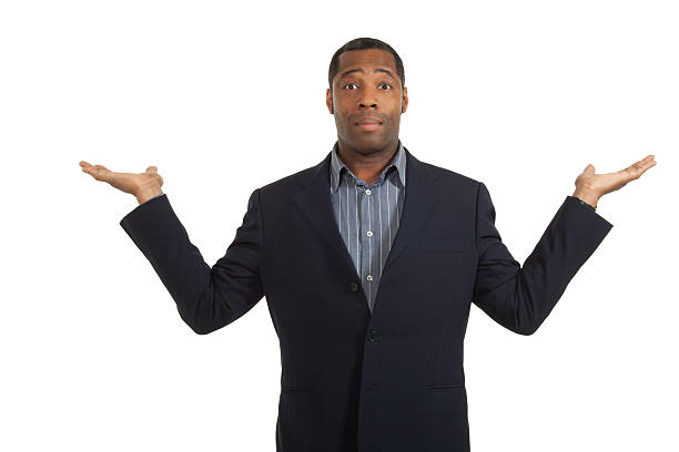 istock Portrait african man on white background 469319590