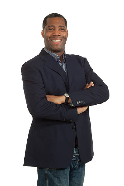 istock Portrait african man on white background 469319594