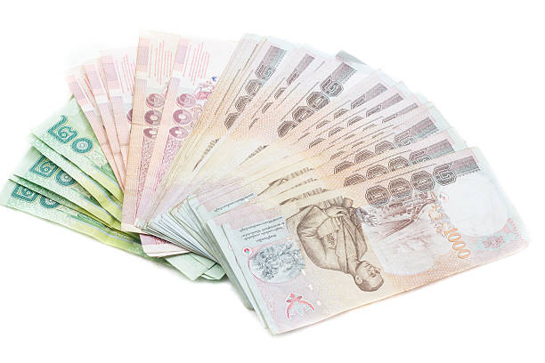 istock Thailand banknotes price of five hundred for background 469320162