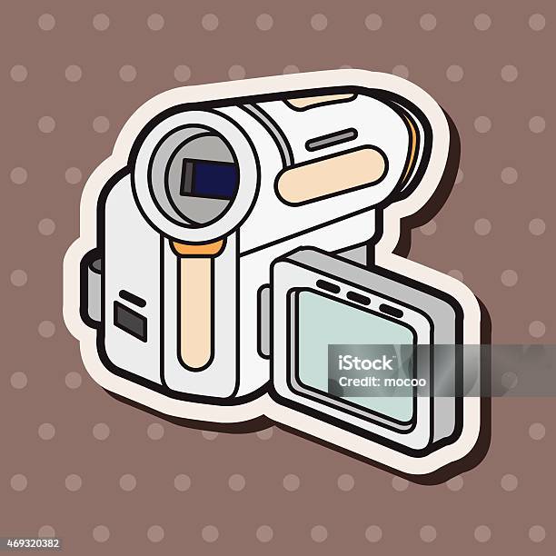 Video Camera Elements Video Camera Theme Elements Vectoreps Stock Illustration - Download ...