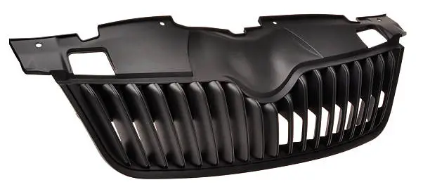 spare car black front grill