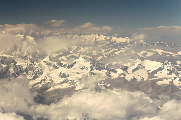 istock Air view of several himalayan lofty peaks. Nepal-Tibet. 1128 469321958