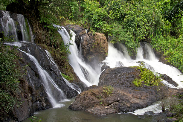 istock Waterfall Mae Hong Son in Thailand 469326584