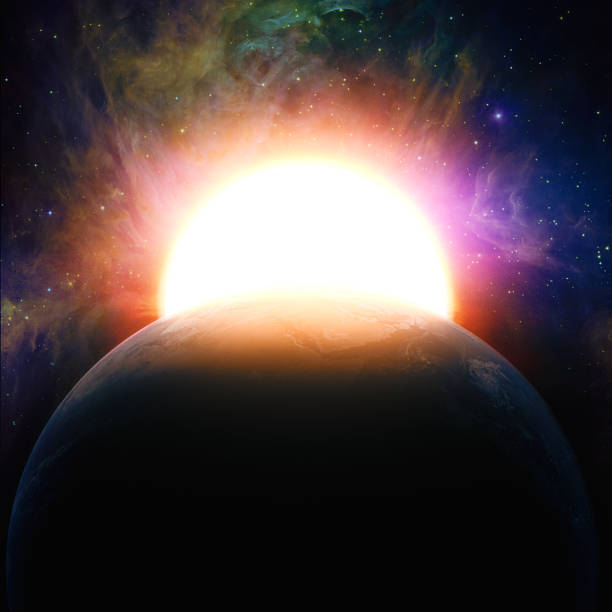 istock rising sun, abstract science and environmental backgrounds for y 469326736