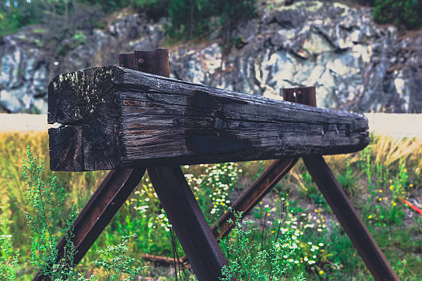 istock Steadying Wooden Beam 469327682