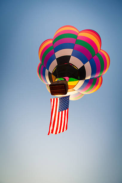istock Patriotism Hot Air Balloon 469329072