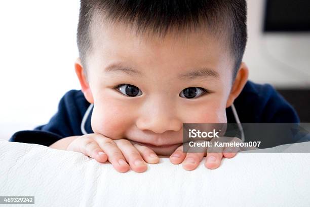 Asian Infant At Home Stock Photo - Download Image Now - 2015, 4-5 Years, Asia