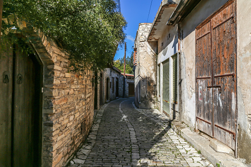 Streets of Lefkara Village, Cyprus