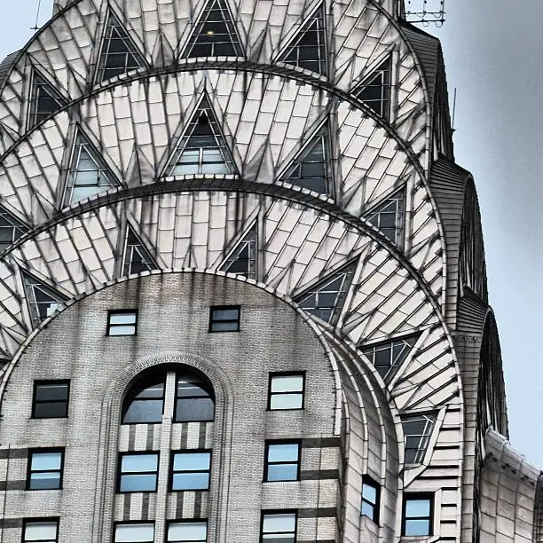 Photo of Close-up of the Chrysler building in New York