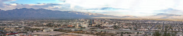 istock Tucson Skyline Downtown and Santa Catalina Mountains Panoramic 469333000