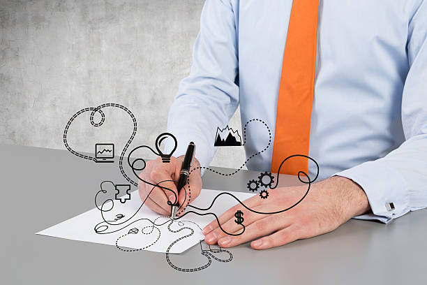 istock man darwing business icon 469333340